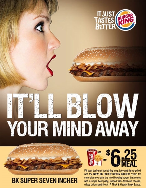 Burger King Sells It With Sex